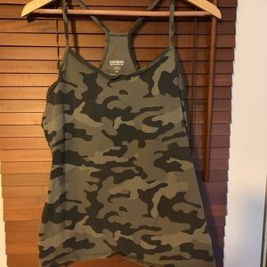 Express Large Camo Racerback Best Loved Bra Cami